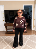 Long Sleeve Sweater Blackberry