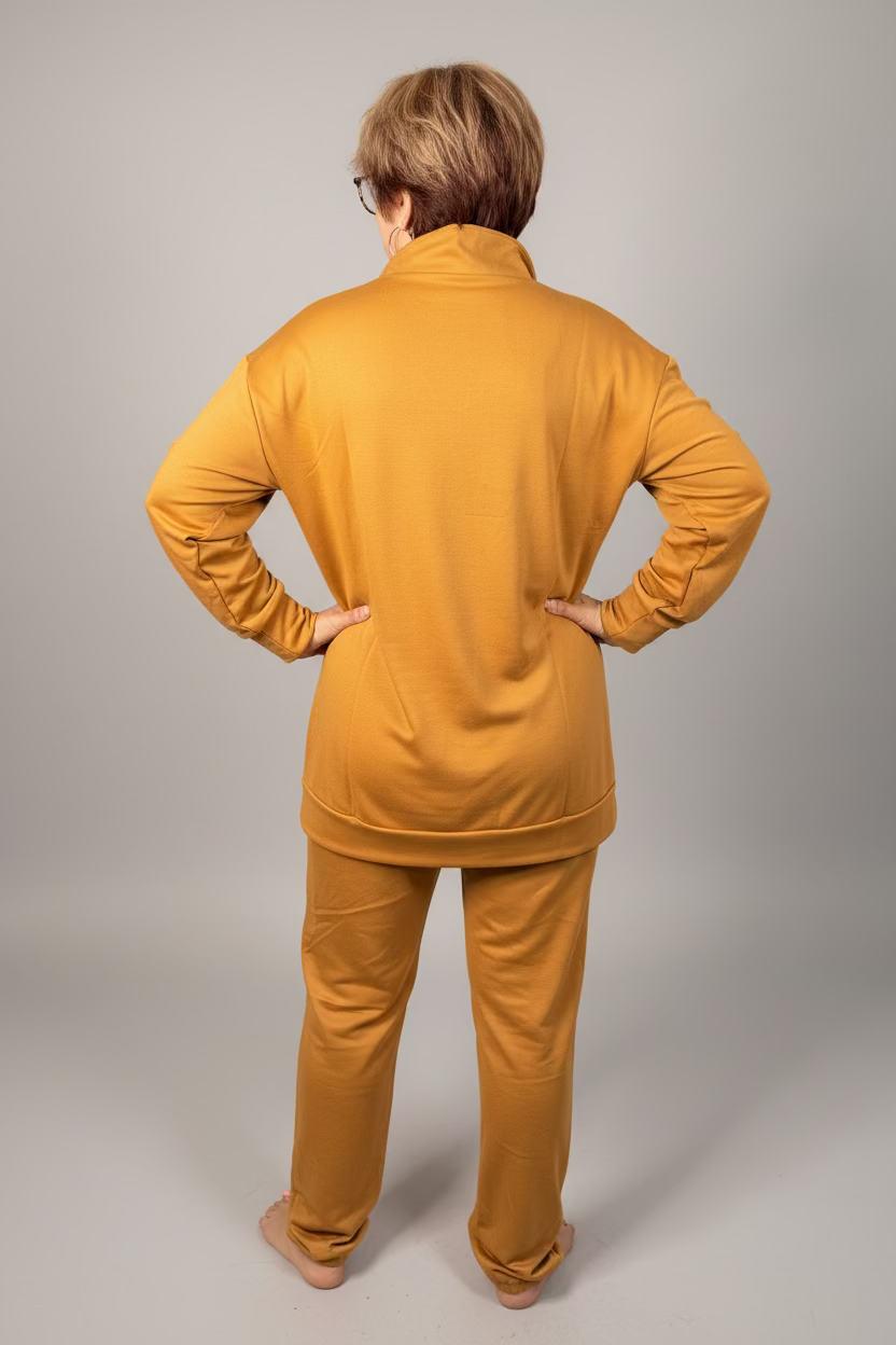 Marigold Collared Lounge Set